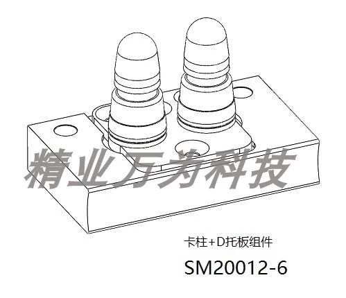 飞利监护仪装桌面支架MP40 50 60 MX700 800钢牙 驼峰 固定适配器 - 图1