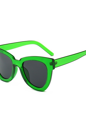 英国coopkoop热款眼镜 时尚个性不规则太阳镜 时尚街拍大框猫眼