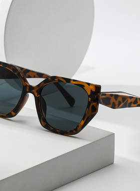 英国coopkoop多边形棱角大框宽腿sunglasses太阳眼镜新款太阳镜