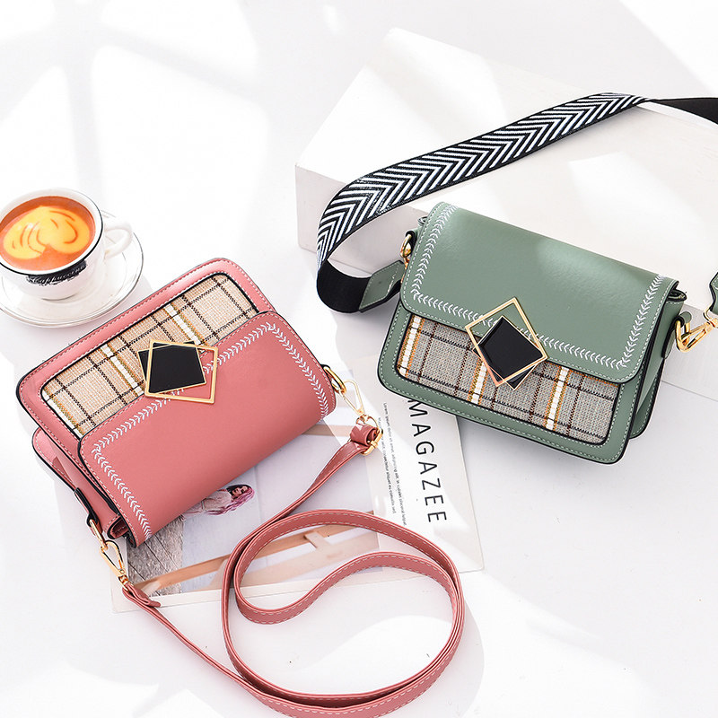 新款2020宽肩带夏季网红韩版斜挎包 威斯伦特女士包袋