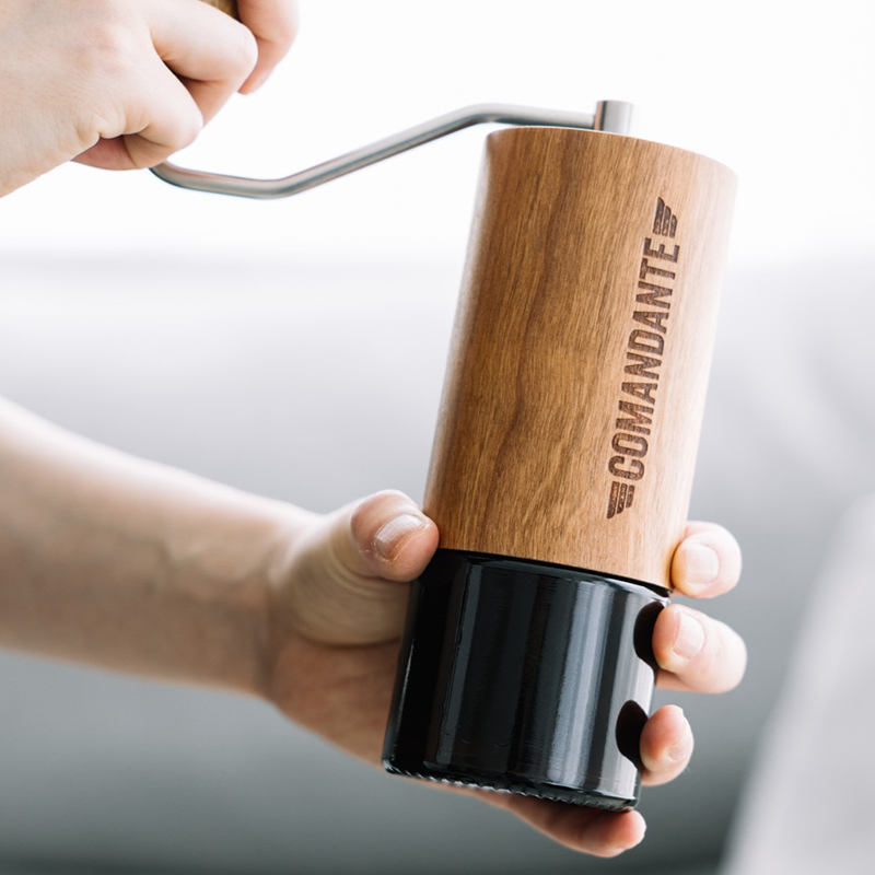 海外直采comandante德国司令官C40 MK4手摇咖啡手磨豆机家用正品 - 图1