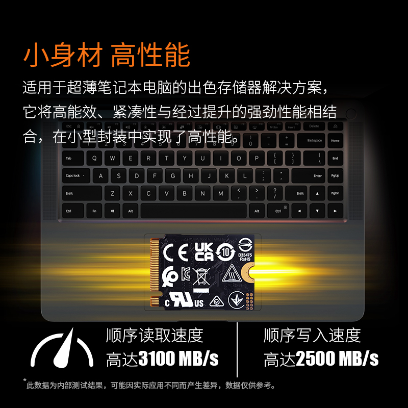 三星 PM991a 1T固态硬盘Nvme 2230 SSD适用Surface/SteamDeck/ROG - 图1