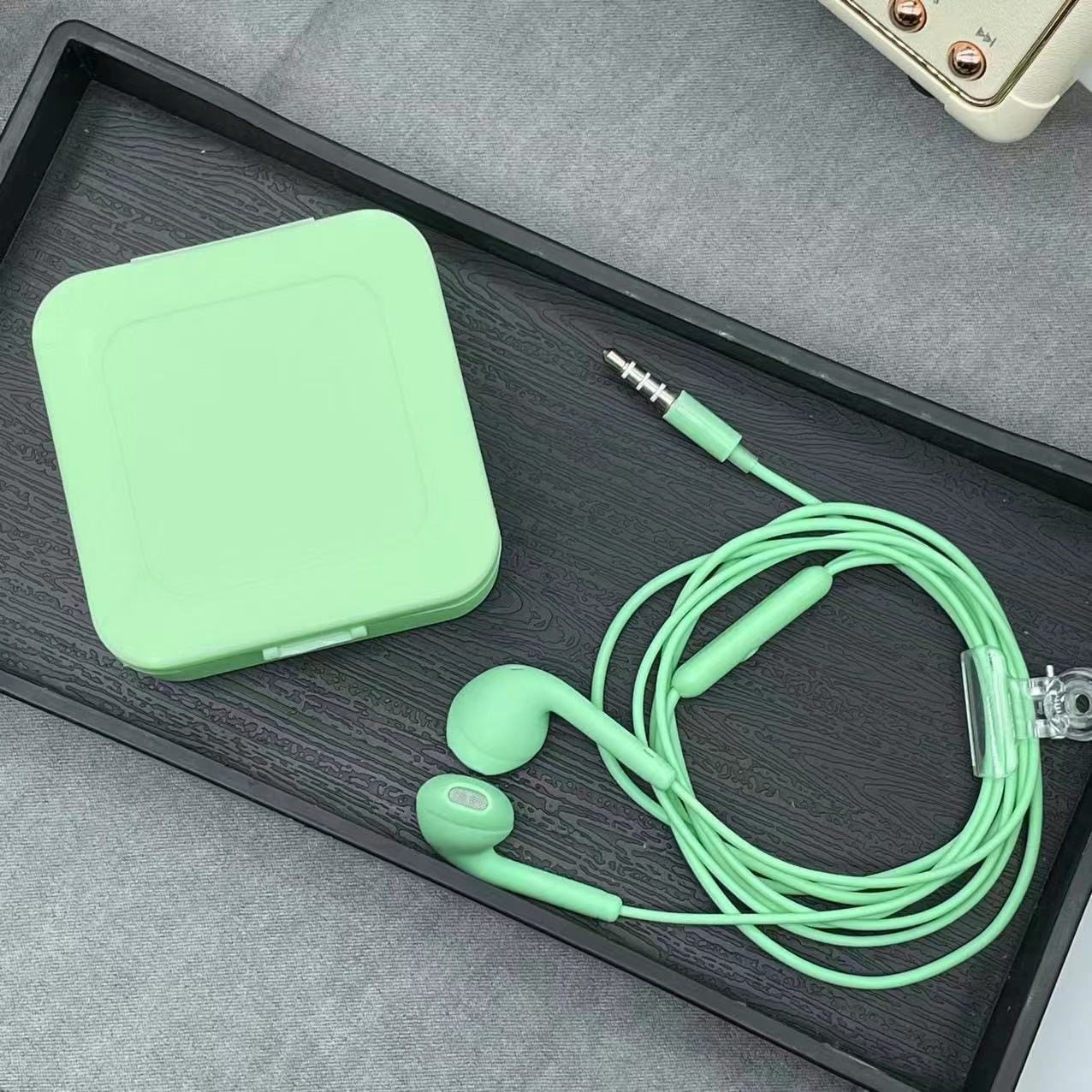 耳机有线彩色入耳式学生耳塞圆插口苹果OPPO华为vivo小米男女通用,淘宝优惠券,粉丝福利购,淘宝优惠卷