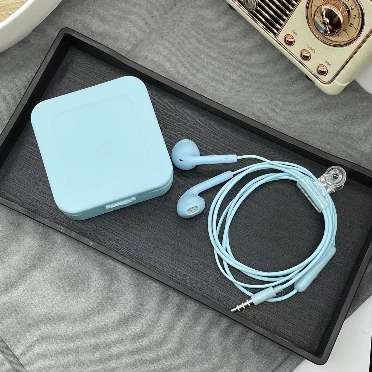 耳机有线彩色入耳式学生耳塞圆插口苹果OPPO华为vivo小米男女通用,淘宝优惠券,粉丝福利购,淘宝优惠卷