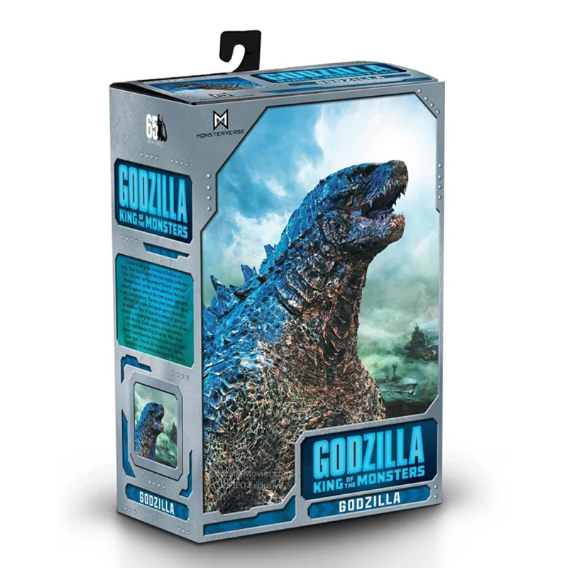 NECA哥斯拉 Godzilla 2019电影版怪兽之王 7寸可动手办模型礼物-图0