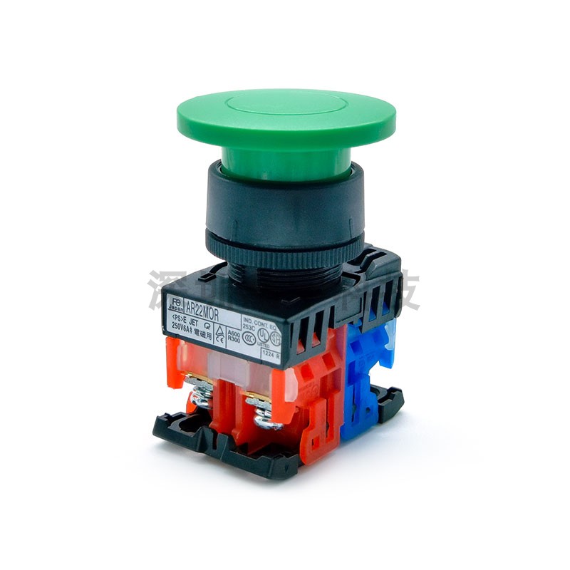 富士蘑菇头按钮开关AR22MOR AR30M0R M5R M5L -11 01 20G.R.B.Y,淘宝优惠券,粉丝福利购,淘宝优惠卷