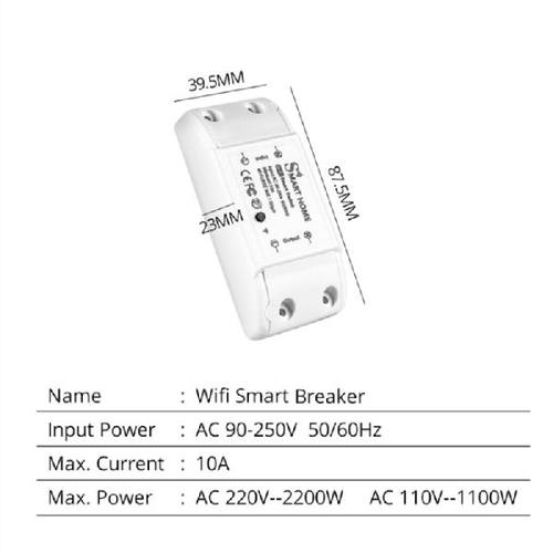 1PC  Smart Home House Wifi Wireless Remote Switch LED - 图3