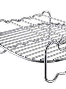 Baking Tray Skewers Air Fryer Stainless Steel Holder BBQ Rac