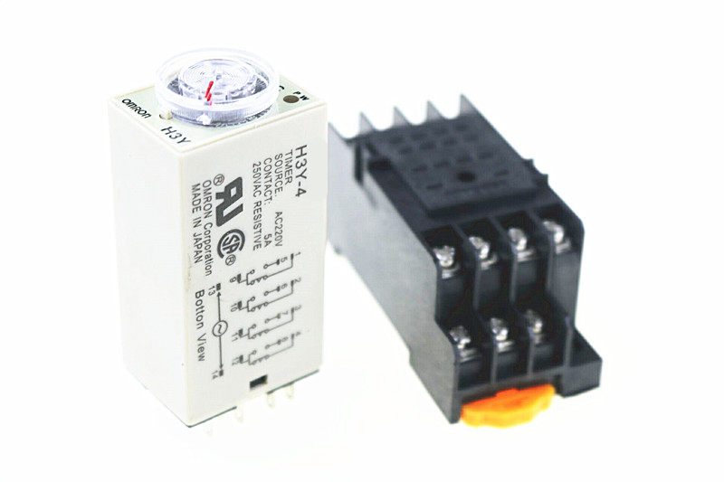 HY-4 Power On Time Delay Relay Solid-State Timer max 10Min - 图0