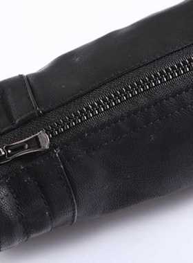 2022 Fashion Leather Jacket Men's Fall And Stand Collar Leat