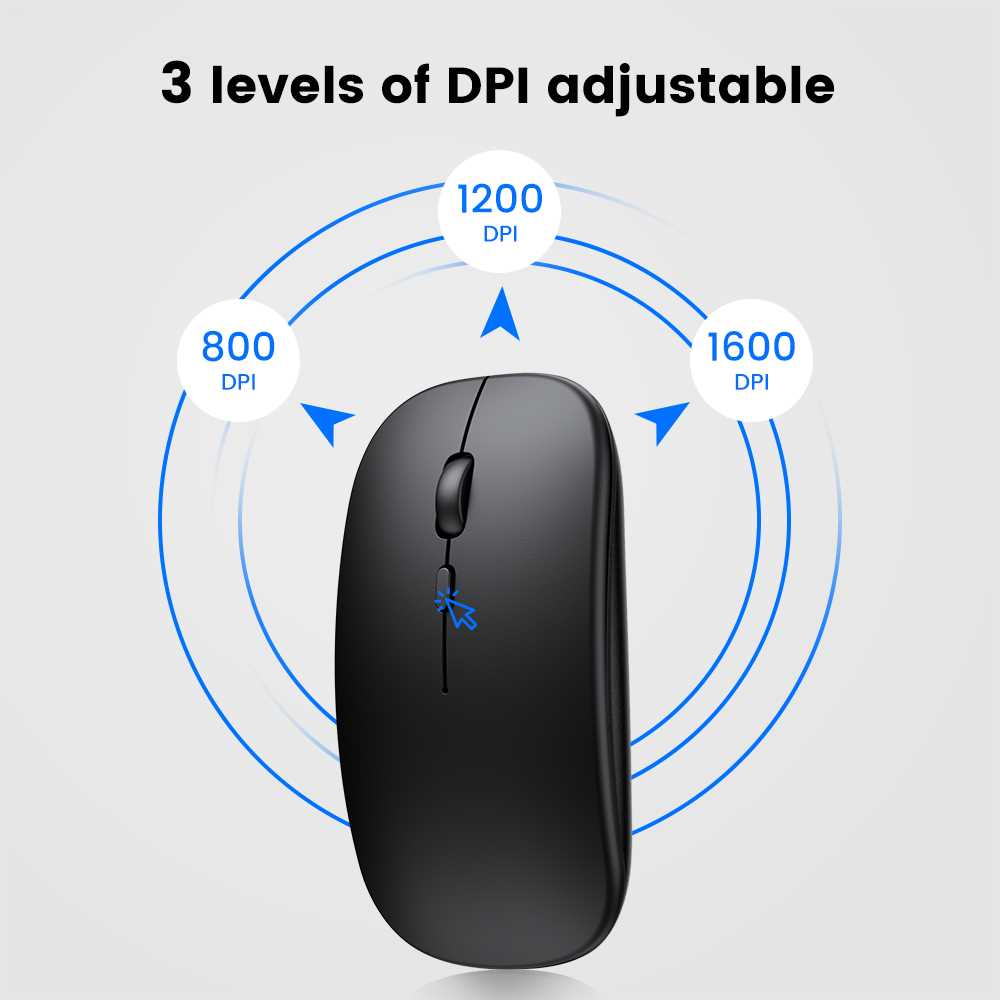 Rechargeable Wireless Mouse Bluetooth Mouse Computer Ergono - 图3