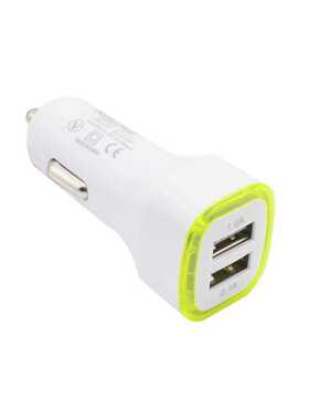 Car Charger Adapter Dual USB Mobile Phone Charger 2.1A Porta