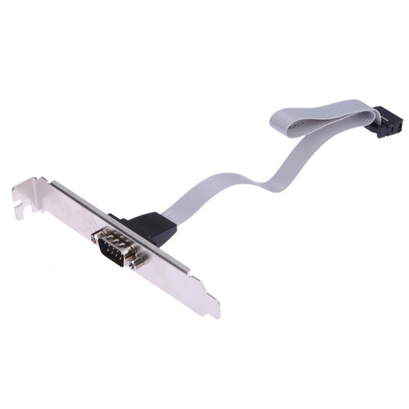 Mboard RS232 DB9 Pin Com Port Ribbon Serial Cable Conne-图0