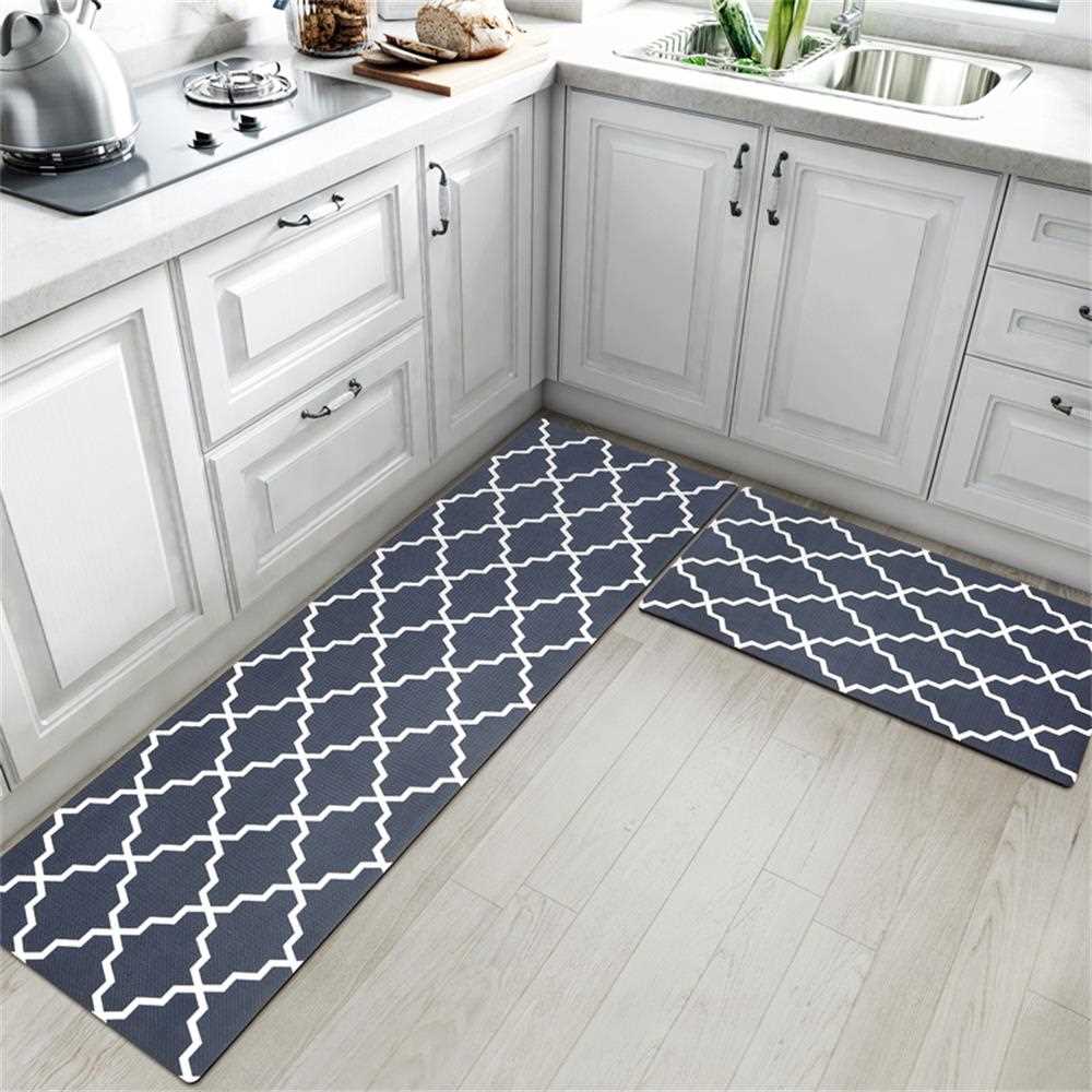 Bathroom Entrance Door Mat Washable Non-slip Kitchen Floor-图1