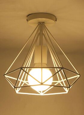 New Lampshade Only Retro Edison Metal Wire Cage Shaped