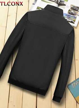 MANTLCONX Men's Wnter Jackets Thck Stand Collar Parka Men