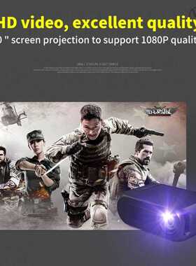 Mini Projector Portable Led Projector Audio Home Theater