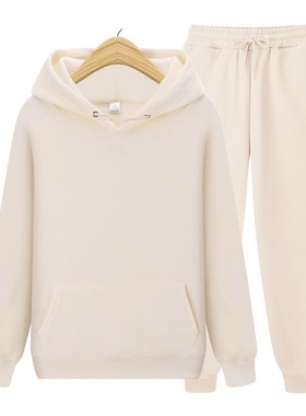 2022 new Men's ladies casual wear suit sportswear suit solid