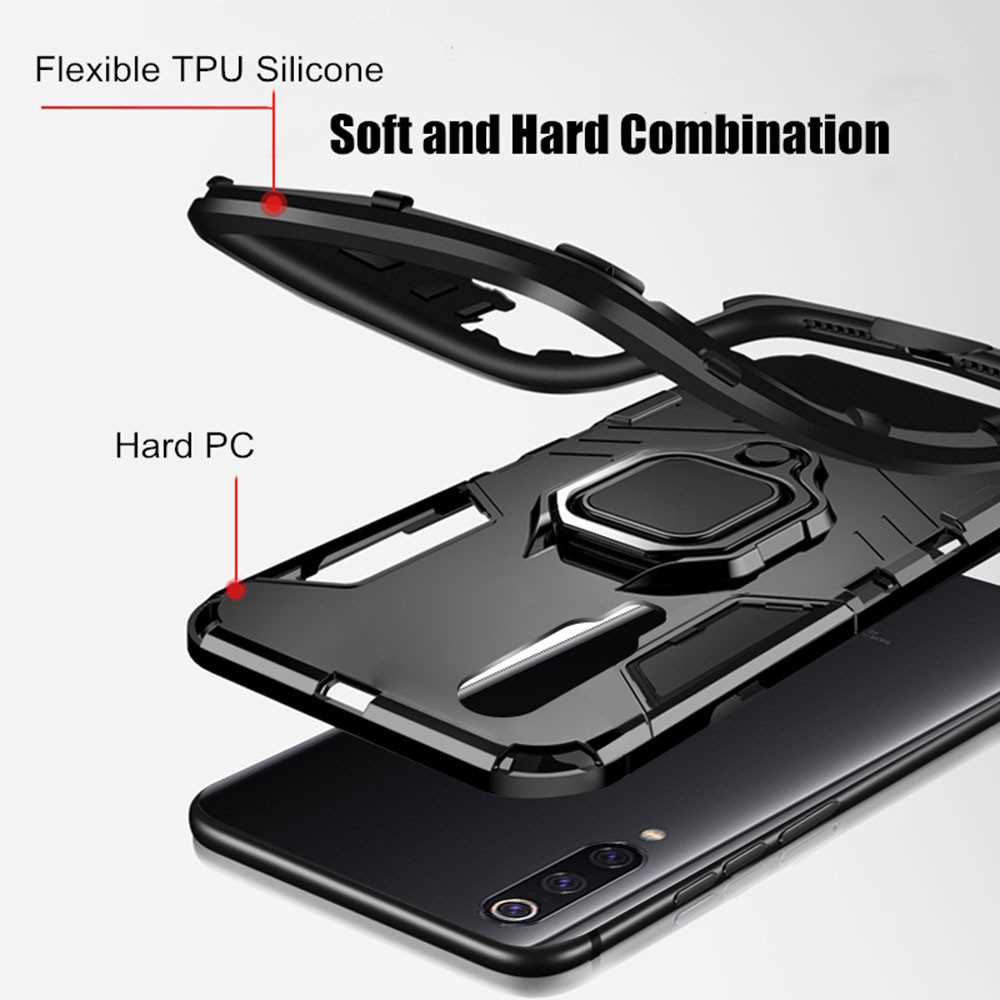 4 in 1 Case For Samsung Galaxy A70 A50 Case Armor Cover Ring - 图1