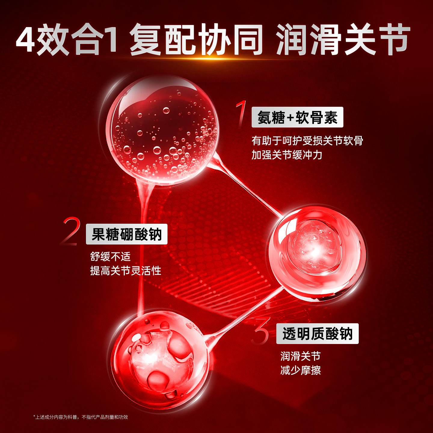 澳美制药奥泰灵氨糖软骨素钙片关节养护橙瓶60粒中老年香港进口