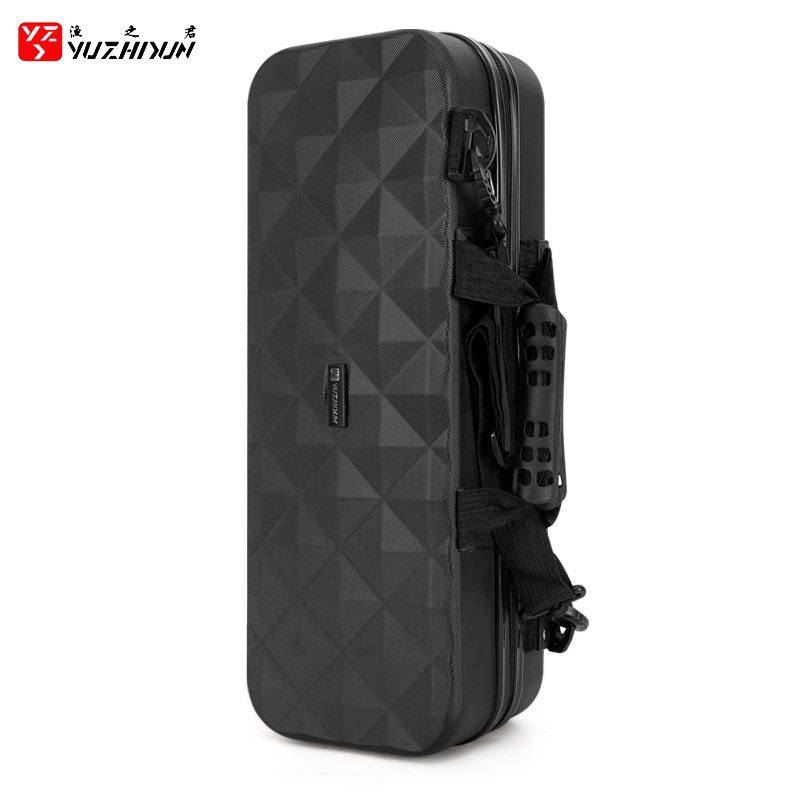 硬壳短节迷你钓竿鱼竿包便携防水单肩海杆包溪流杆包多功能渔具包,淘宝优惠券,粉丝福利购,淘宝优惠卷