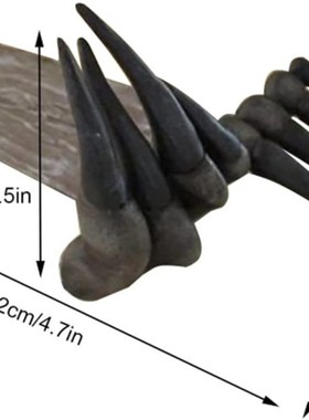 恶魔之手创意书签个性深渊魔鬼之爪树H脂工艺品桌面书架装饰品摆