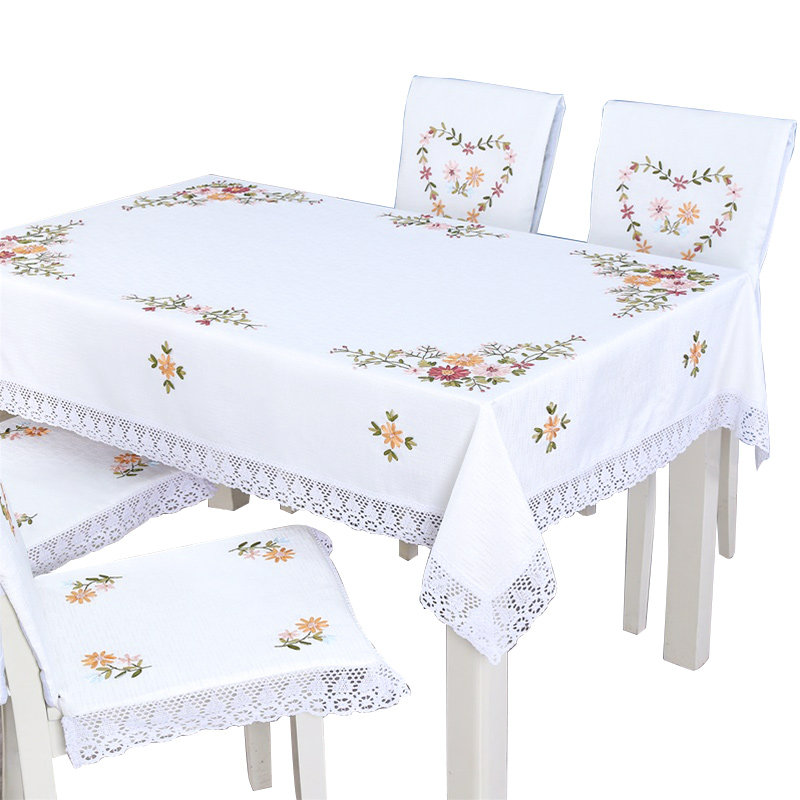 棉麻布艺餐桌布丝带绣花茶几方台布小圆桌L布椅套椅垫田园家用盖,淘宝优惠券,粉丝福利购,淘宝优惠卷