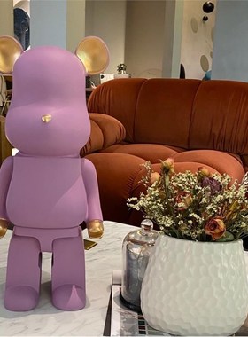 北欧简约存钱罐大号储p钱罐网红轻奢家居客厅落地摆件卡通创意女