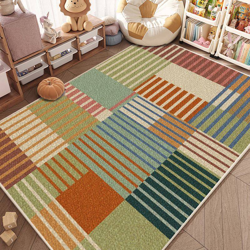 复古客厅地毯简约格子免洗耐脏大面积满铺茶几垫可卧室床边垫,淘宝优惠券,粉丝福利购,淘宝优惠卷