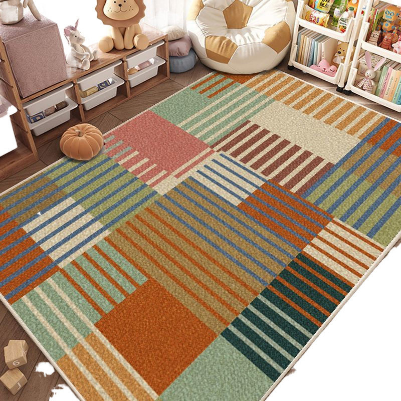 复古客厅地毯简约格子免洗耐脏大面积满铺茶几垫可卧室床边垫,淘宝优惠券,粉丝福利购,淘宝优惠卷