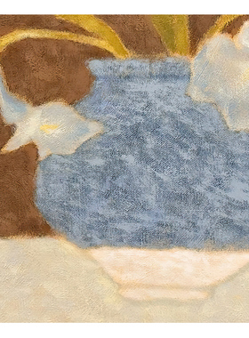 【特惠捡漏】插画师Kits复刻艺术版画高级感中古法式花卉装饰画芯