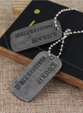 Movie and TV s X-Men Wolverine 3 pendant necklace Wolverine