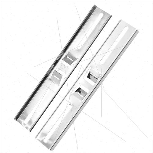 10pcs bag 430 stainless steel crossbar bracket 20cm+2 bolts - 图2