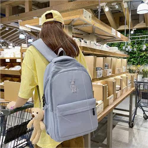 Schoolbag female new shoulder bag primary school students Ko - 图2