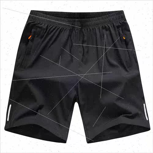 Summer new beach basketball sports shorts men ins thin quick - 图2