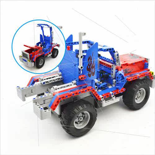 click remote C51002 control building blocks car assembled 2 - 图1