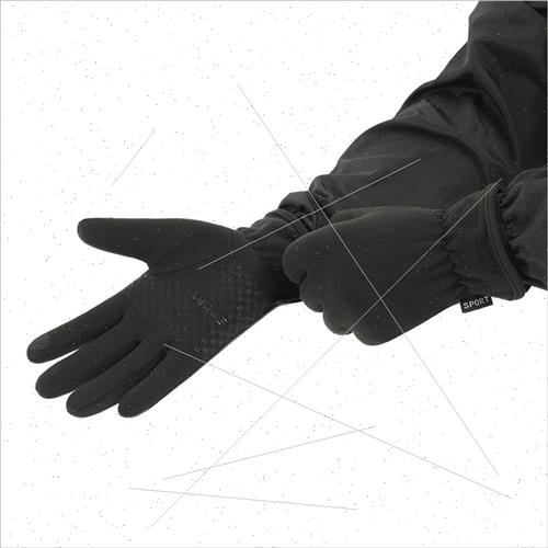 Warm gloves de velvet fabric fall winter riding -slip cold f - 图2