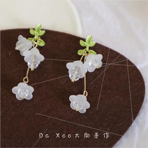 New spring summer niche handmade bell orchids Mori rustic fl - 图1