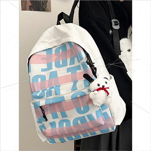 schoolbag 2024 new campus high color value shoulder bag fres - 图1