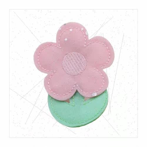 Cute flowers hair clips girl heart back head broken hair cli - 图3