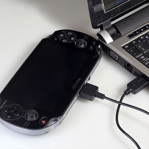 适用于索尼Sony PS Vita PSV 1000充电线 psv数据线USB数据充电链接 ps vita充电器 傲硕/OSTENT - 图3