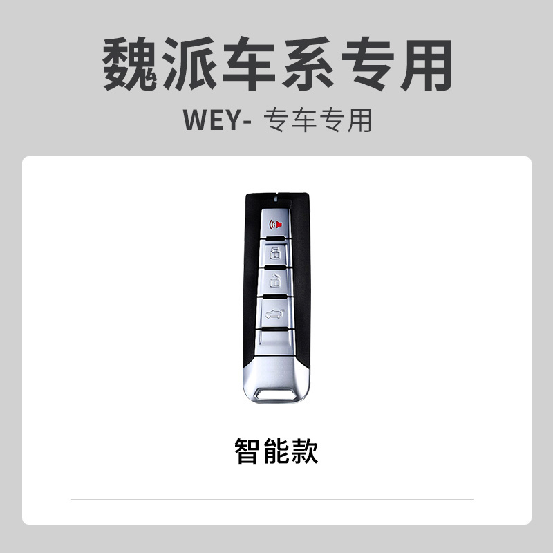 适用长城魏派vv7车钥匙套vv5S坦克300 vv6 玛奇朵wey全包透明壳扣 - 图3