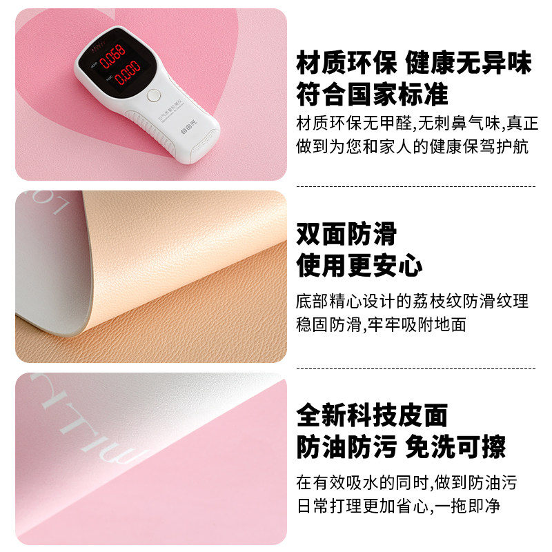 奈司厨房地垫防滑防油可擦免洗地毯pvc防水脚垫简约整铺家用垫子,淘宝优惠券,粉丝福利购,淘宝优惠卷