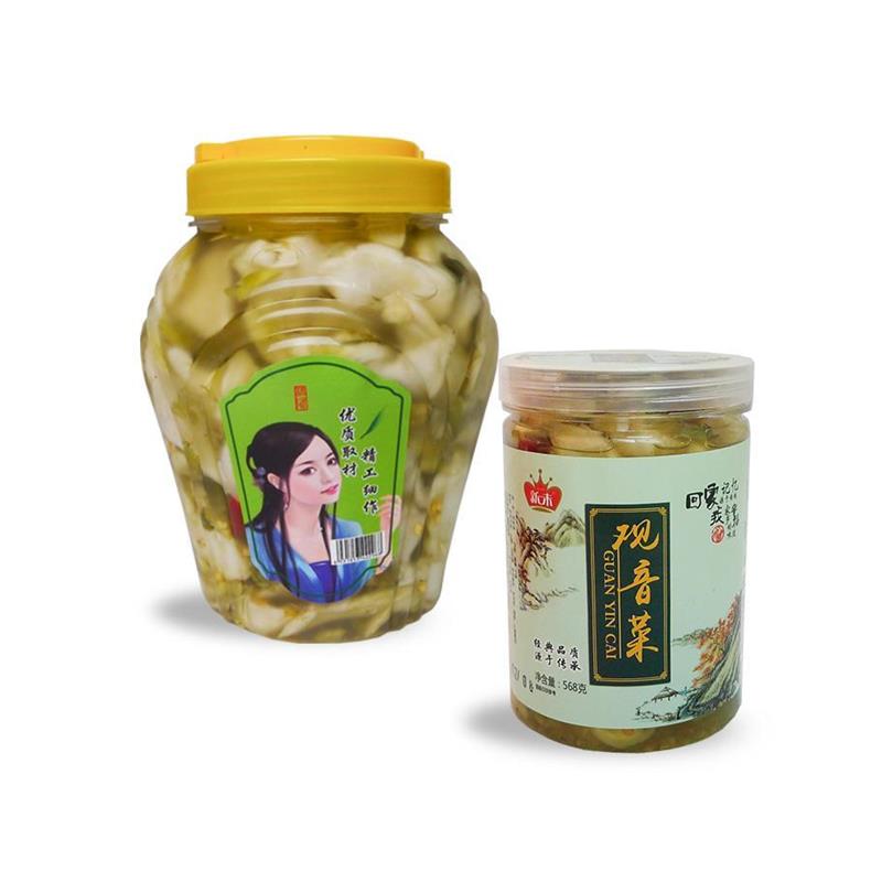 观音菜泡菜新未观音菜脆嫩儿菜芥菜新末娃娃菜淡榨菜即食下饭菜 - 图3