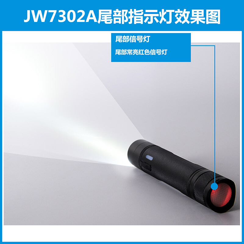 海洋王JW7302/7302A/JW7301/HL强光微型防爆消防便携帽戴式手电筒 - 图1