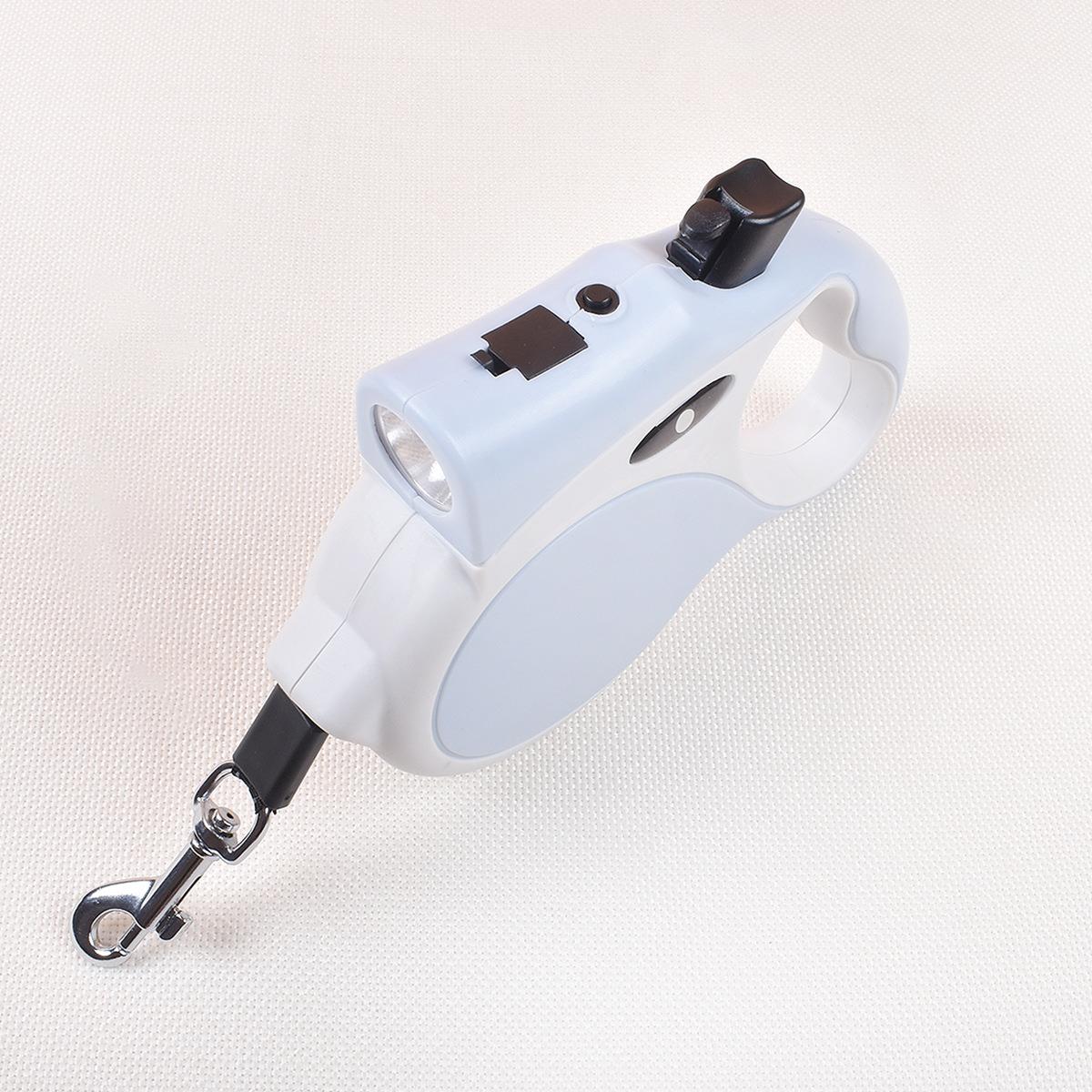 宠物自动伸缩牵引绳带灯遛狗器小型犬5米带灯狗狗牵引带绳子彩盒 - 图1