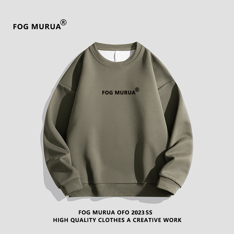 Fog Murua 情侣款美式高街宽松圆领卫衣/卫裤 多款可选