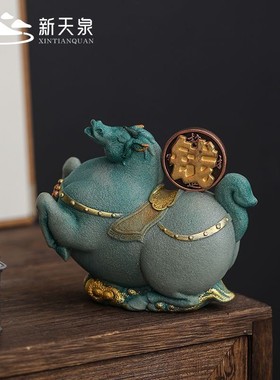 马上有钱招财摆件生肖马