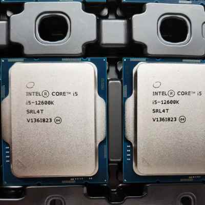 全新CPU i312100 12100F i5 12400 12400F12500 12700 12600K散片 - 图0