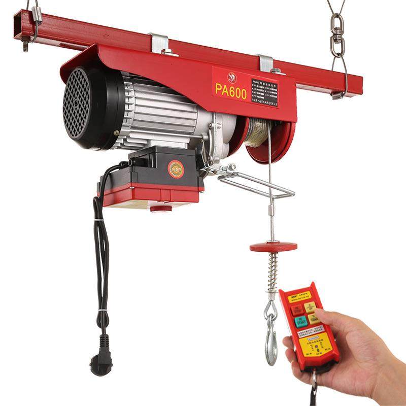带跑车微电移动式小型家用微型电动葫芦PA20012M钢丝绳电动提升机,淘宝优惠券,粉丝福利购,淘宝优惠卷